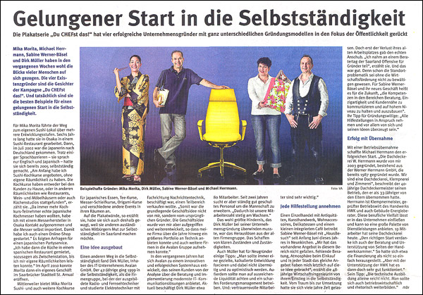 Bericht der SZ über die Gründerinitiative sz sept 2010 small
